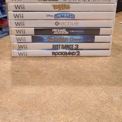 Wii Games Various Titles / See Description 