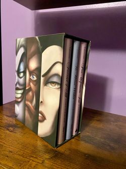 Disney Press Disney Villains Box Set Books 1-3 by Serena Valentino