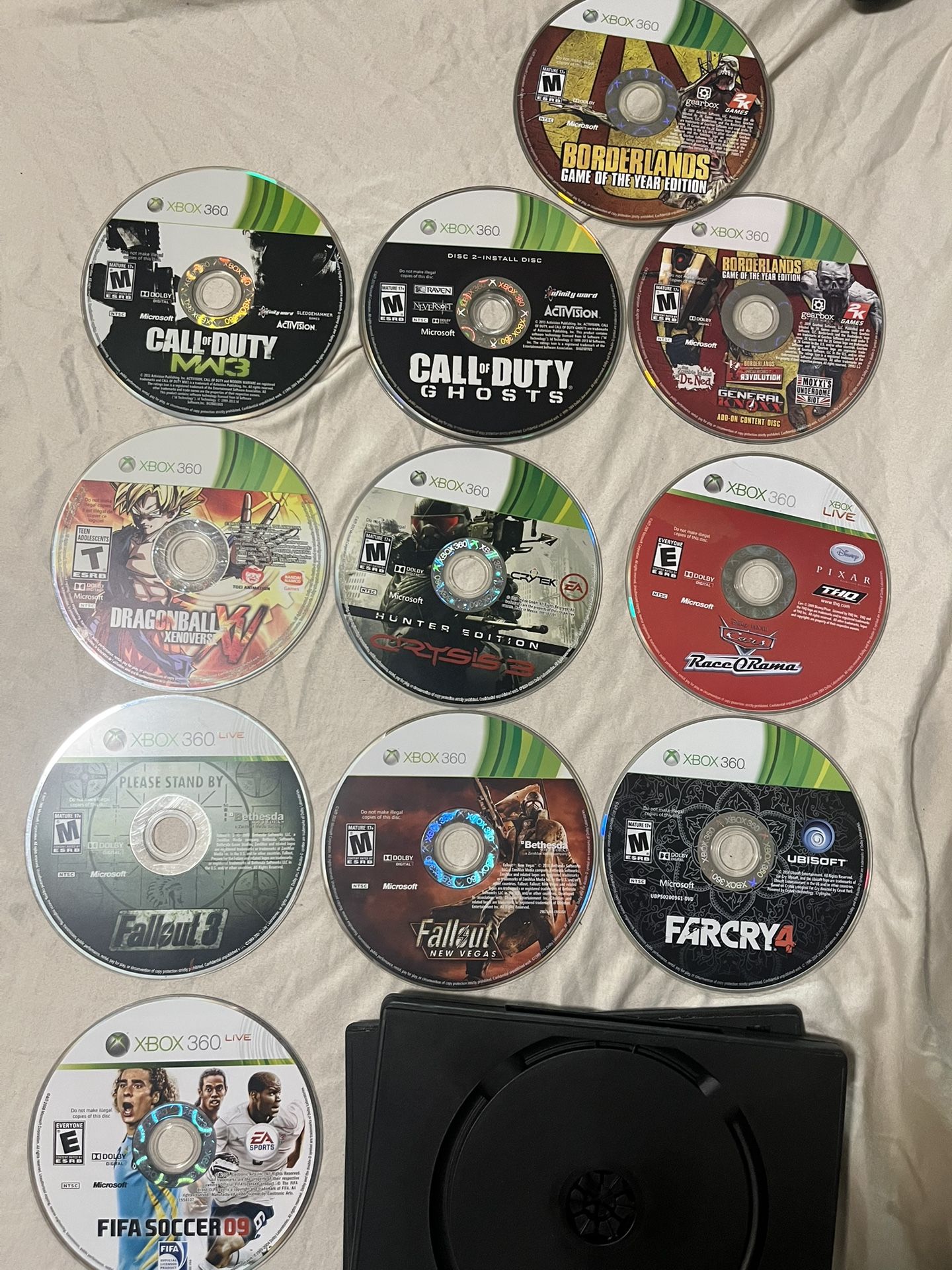 A47 🎮 Xbox 360 Game Discs $9 EA – Playable Condition – Action & Shooter Lot . . . . . . . . . . . . . . . . . . . . . . . . . . . . . . . . . . . . .