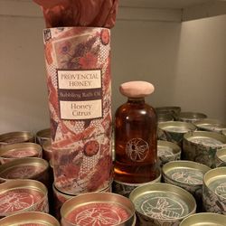 Provencial Honey Citrus Bubbling Bath Oil