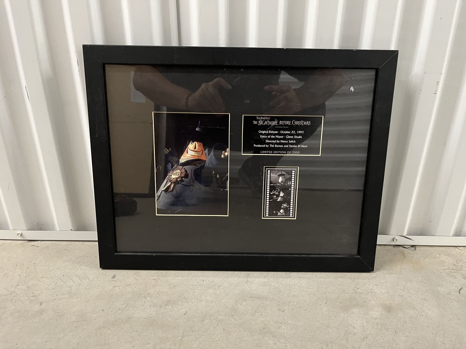 NECA Nightmare Before Christmas Mayor Signed by Glenn Shadix Limited Edition