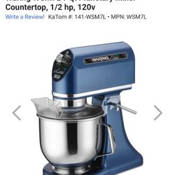 New In Box WSM7L Mixer Waring 