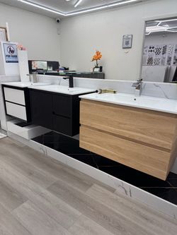 PVC bathroom vanity
