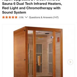 Maxxus 2 Person Indoor Sauna
