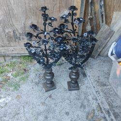 Antique Candle Candle Holder