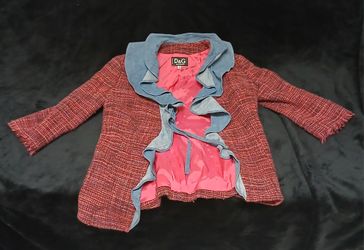 Dolce & Gabbana Pink Blazer - Women's Jacket