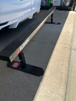 Skate/bike rail and ramp