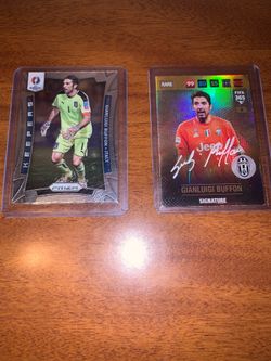 FIFA world cup bundle: Italy Gianluigi Buffon lot of 2