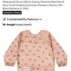 Long sleeve bib