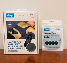 Chirp Halo Wireless Muscle & Nerve Stimulator Brand New in Box