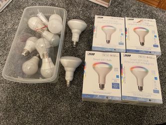 Feit electric LED Smart Bulbs—total Of 28 Bulbs