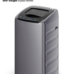COMFEE' Portable Washing Machine, 0.9 cu.ft Compact Washer With LED Display, 5 Wash Cycles, 2 Built-in Rollers, Space Saving Full-Automatic Washer