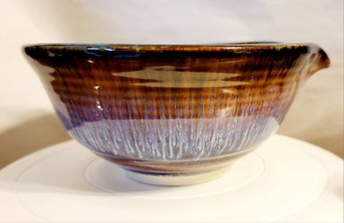 Bill Campbell pottery newest batter bowl