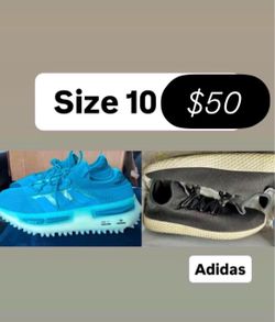 Adidas comfort everyday shoes men’s size 10