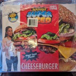 24 Inch Cheeseburger Plushie 