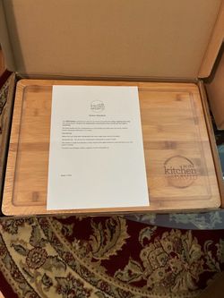 Brand New Large Bamboo Cutting Board