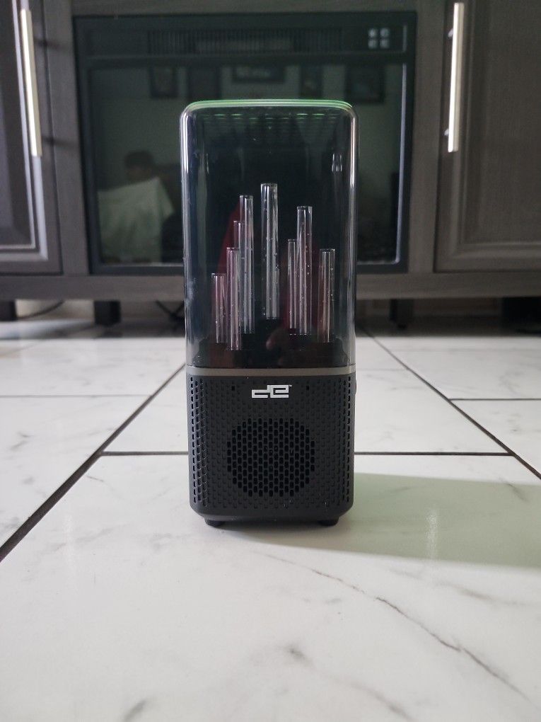 Speaker And A Led Light Mixed Toghther
