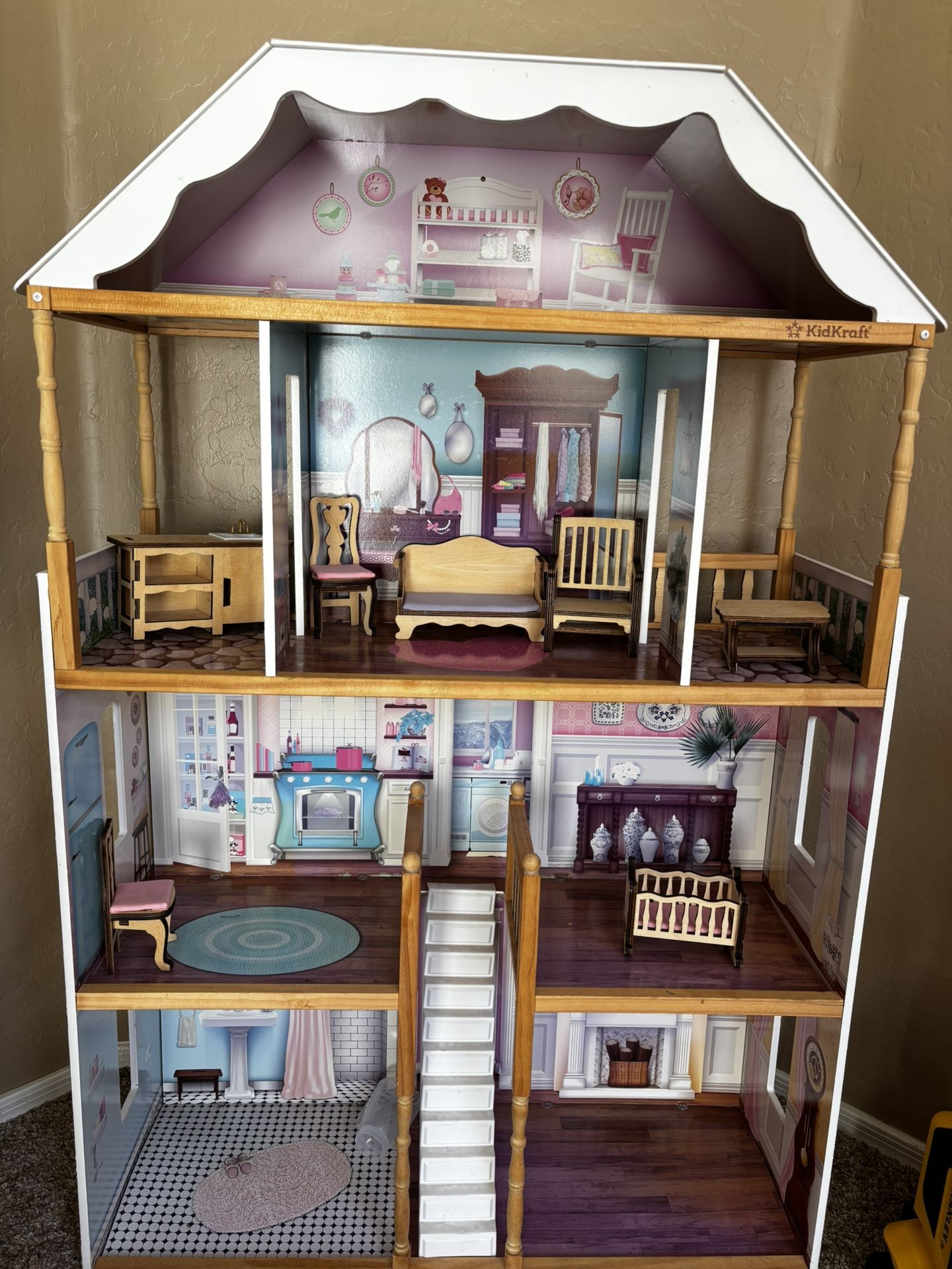4ft Kidkraft Doll House