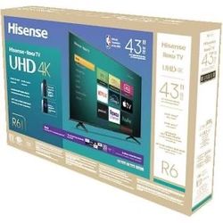 New 43 “ Inch 4K Smart $100.00!! 