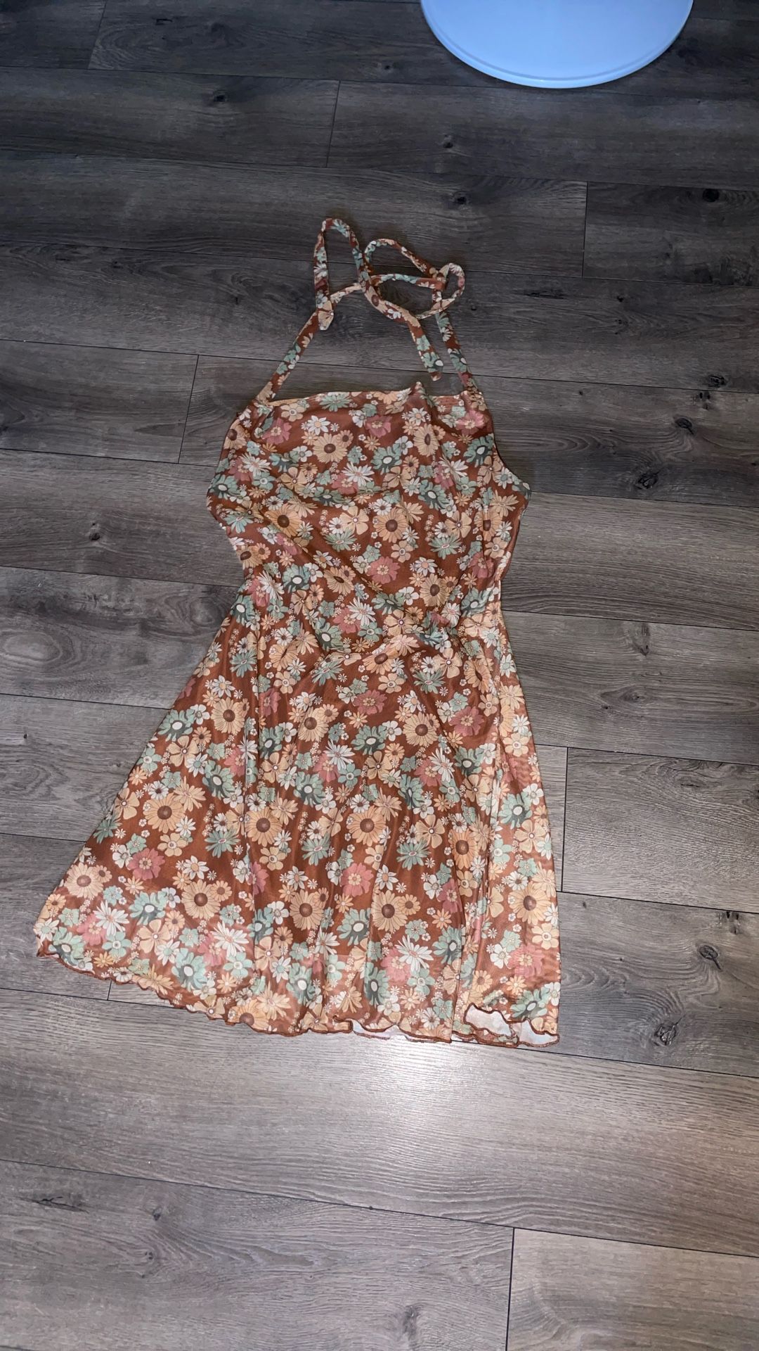 Halter Top Dress Medium Fall