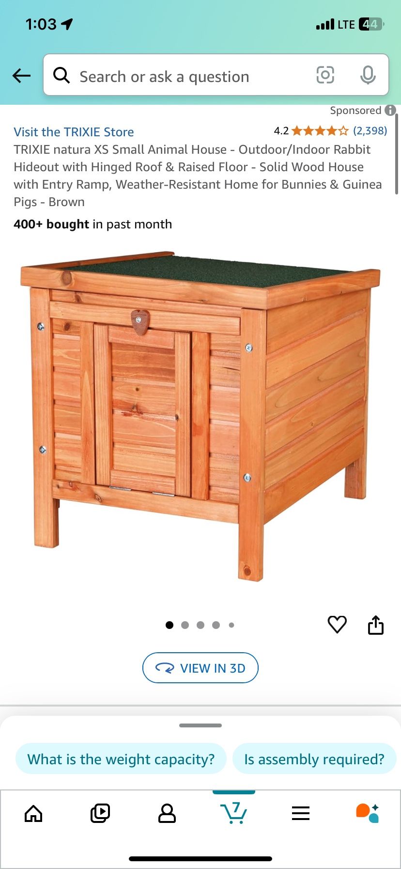 Rabbit/duck Hutch Brand New