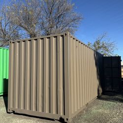 Modified 20 foot shipping containers