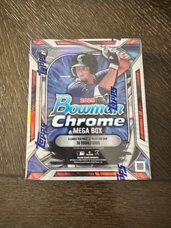 2026 Bowman Chrome Mega Box Baseball Cards