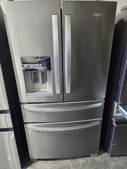 Whirlpool Refrigerator  4 Door