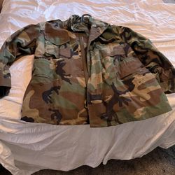 Vintage Camo Coat 