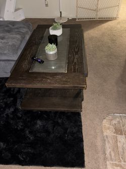 Brown Wood coffee table
