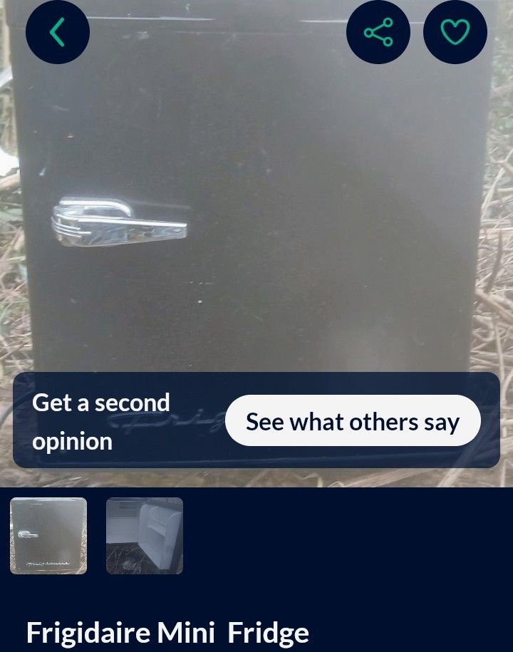 great  used condition mini fridge