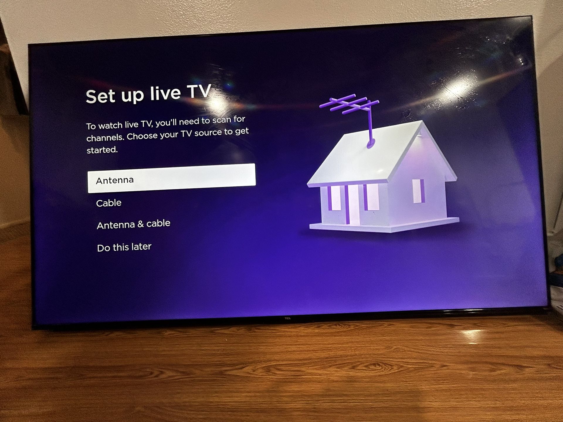 65’ Inch TCL Roku Flat Screen