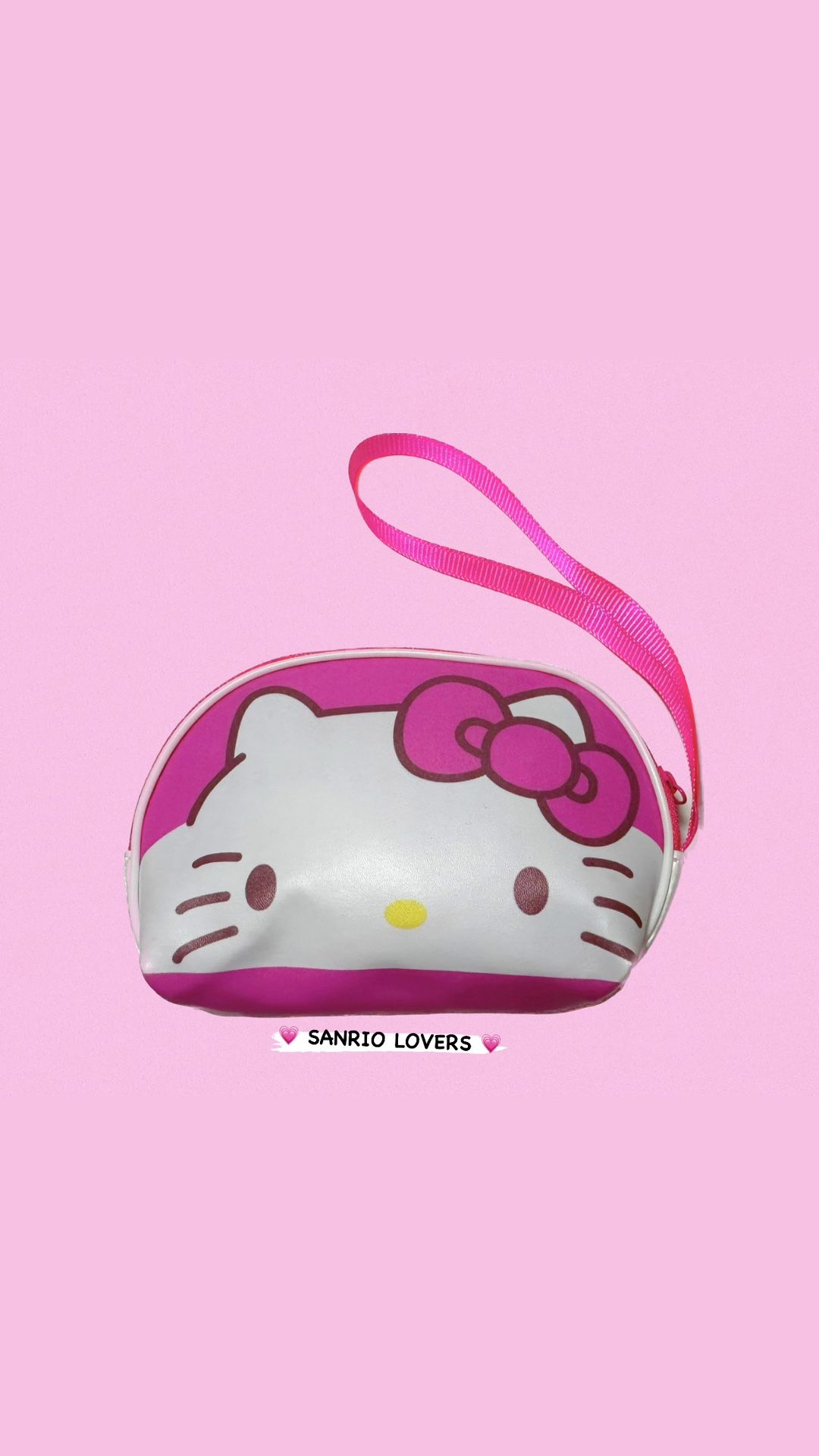 Hot Pink Hello Kitty Wristlet
