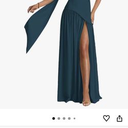 Peacock/teal Size 2 Never Worn Dress