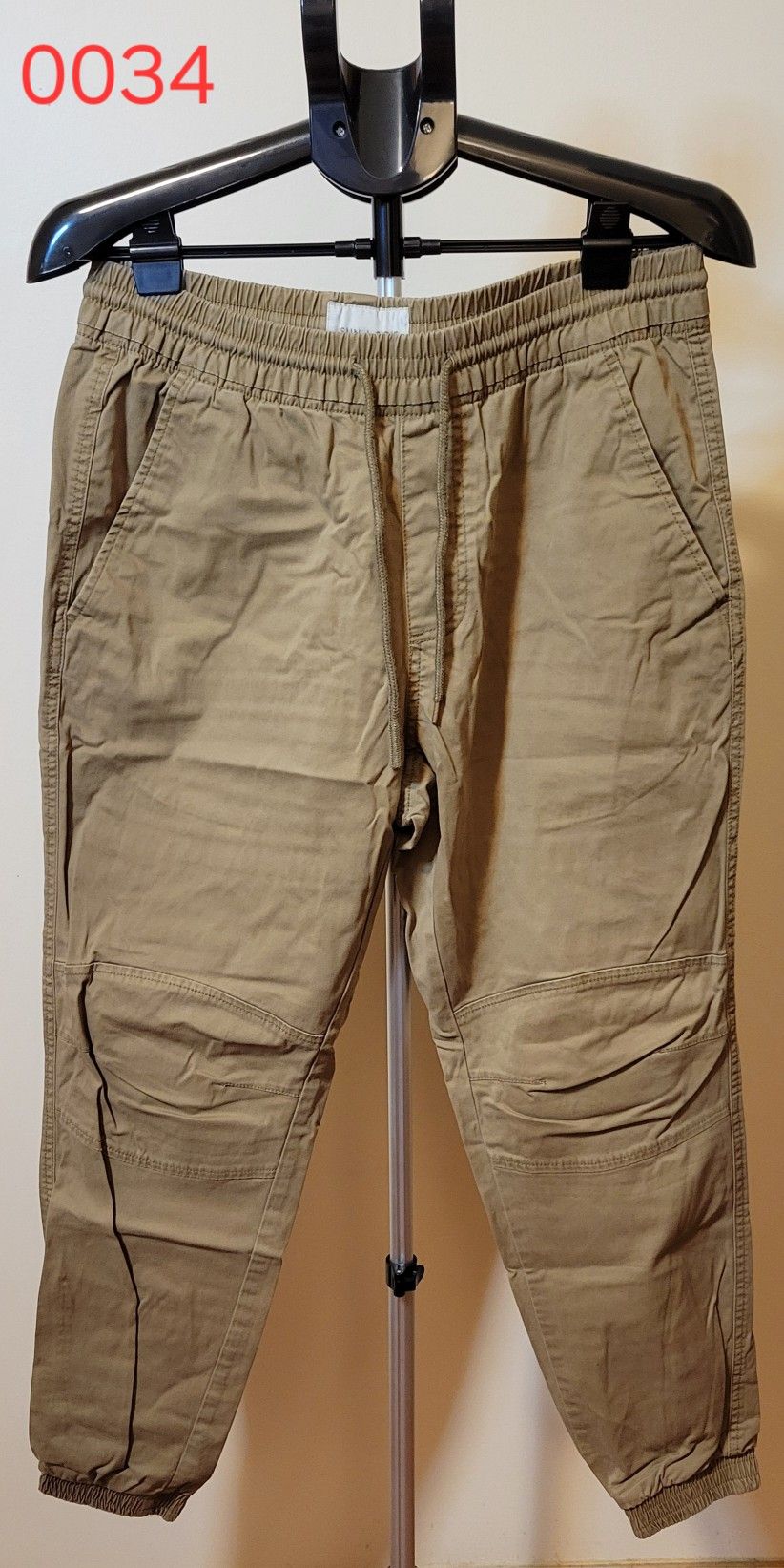 Men's Sun + Stone Medium Beige Joggers (0034)