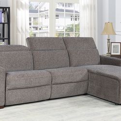 Sectional With Queen Sleeper Bed! 