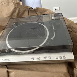 Mitsubishi DP-EC7 Vintage Turntable 
