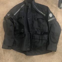 Firstgear Jacket Black 2XL /first Gear 