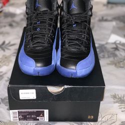 JORDAN 12 "GAME ROYAL" SIZE 6Y// 9/10 CONDITION