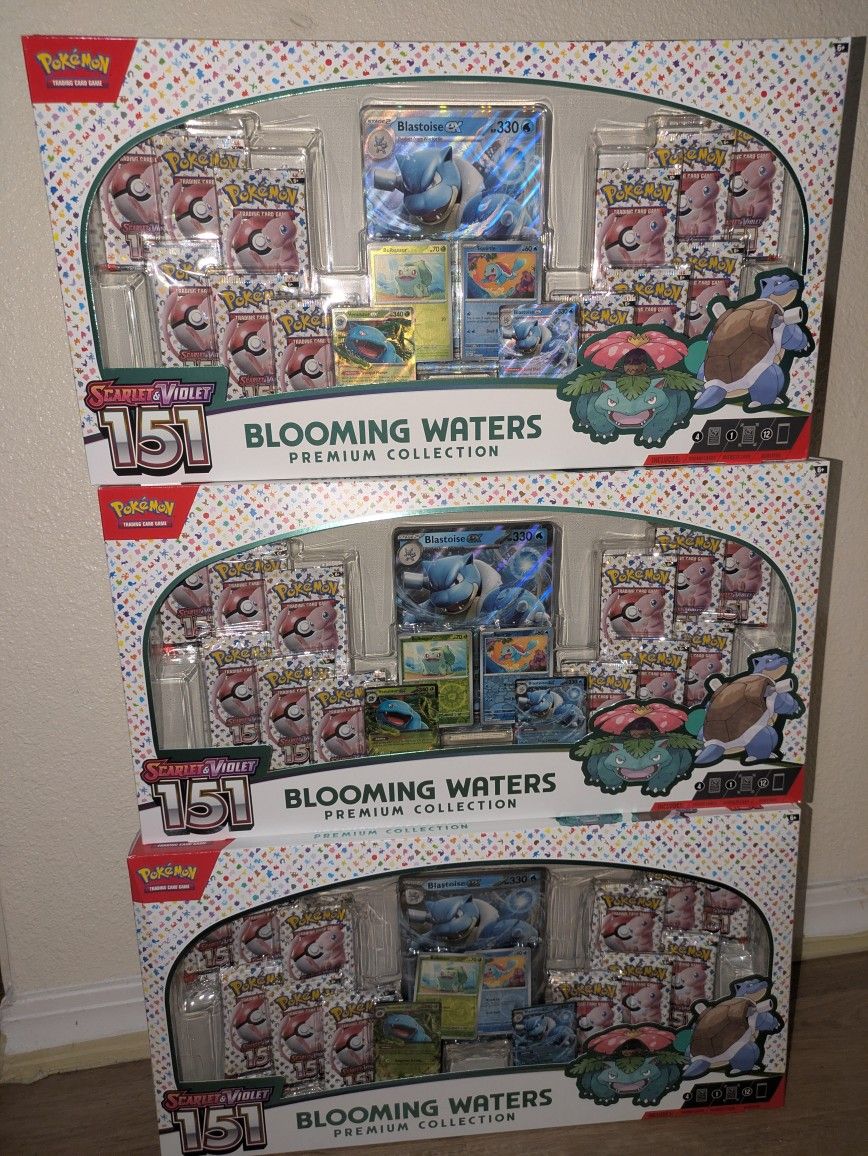 Pokemon 151 Blooming Waters