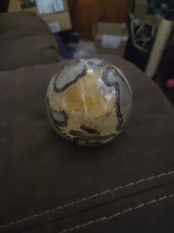 Huge Septarian Sphere  1 Kilo