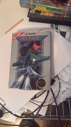 Gradius NES Old Video Game 