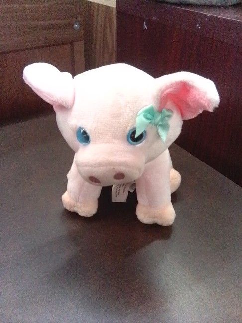 Stuffed Plush Animal (Pig)