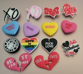 Valentines Day St. Patrick's Day Croc Charms Jibbitz
