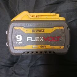 Dewalt 20v/60v 9ah Flexvolt Battery