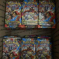 Pokémon Mega Evolution Booster Packs X250