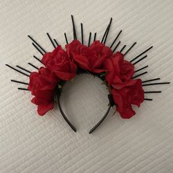 Catrina Crown for Halloween or Día de Muertos