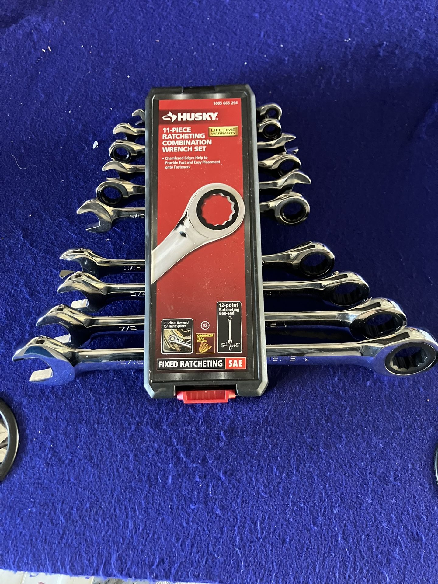 Husky Ratcheting Combination Set *MISSING ONE