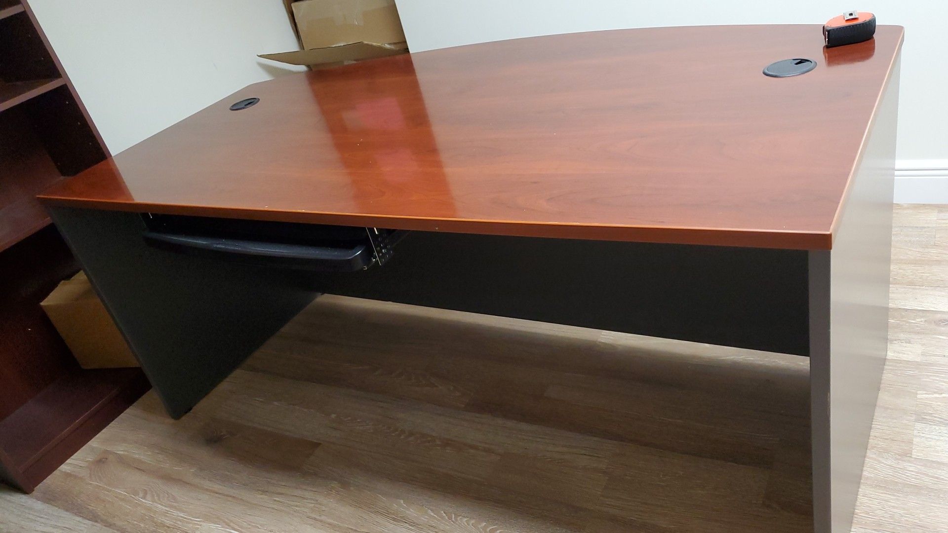 Extra large Cherry topped desk