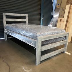 New Twin Bed With Mattress 